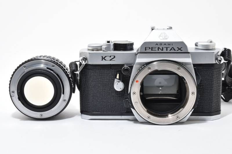 実用品 レザーカバー付】Pentax ペンタックス K2 / SMC PENTAX 1.4