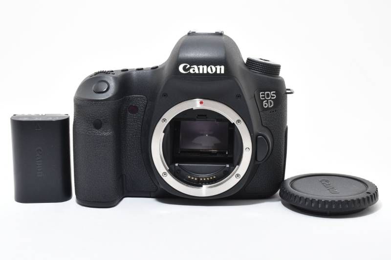 光学極上品】Canon キャノン EOS 6D ボディ シャッター数4495枚と