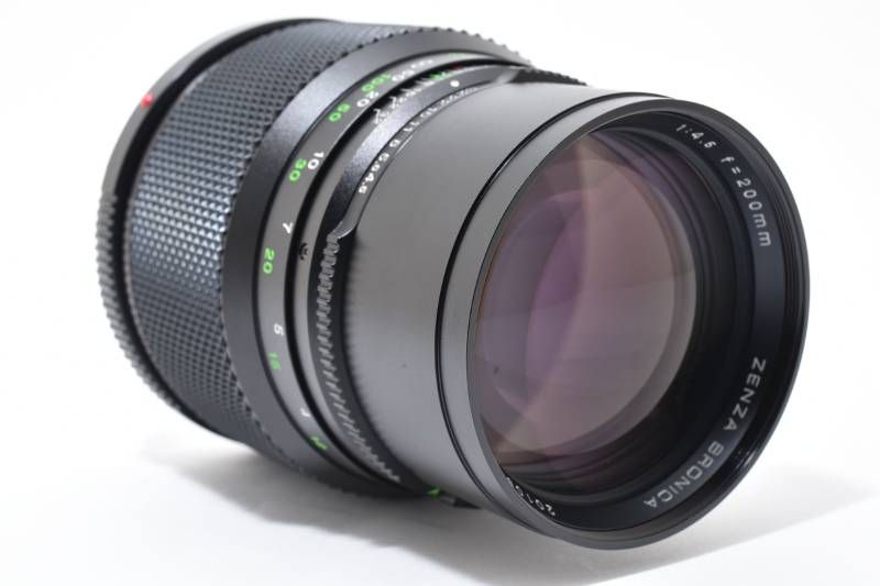 光学極上品】Zenza Bronica ゼンザブロニカ ZENZANON MC 200mm 4.5 MF