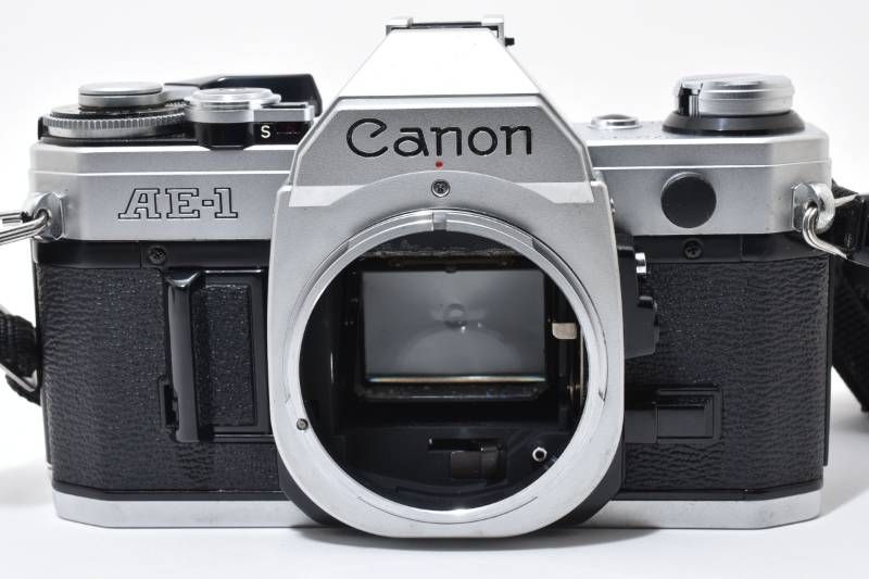 実用光学美品】Canon キャノン AE-1 シルバー ボディ フィルム一眼