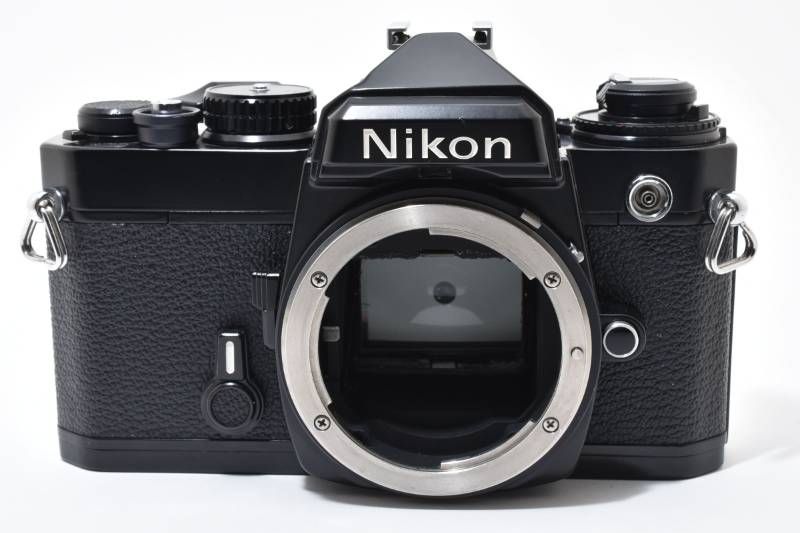 実用品 Nikon ニコン FE ボディ 黒 ブラック フィルム一眼カメラ 4015-12