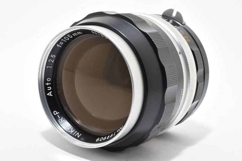 光学極上品】Nikon ニコン NIKKOR-P Auto 2.5 105mm Nippon Kogaku MF
