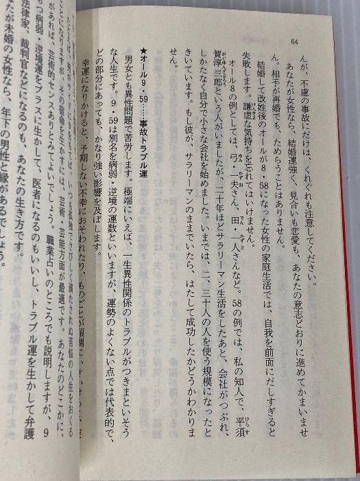 新作入荷,お買い得 定本姓名判断 (徳間文庫 471-3) 徳間書店 野末 陳平