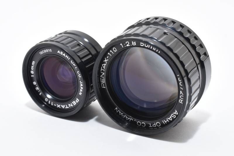実用品】Pentax ペンタックス Auto110 / PENTAX-110 2.8 18mm / 2.8