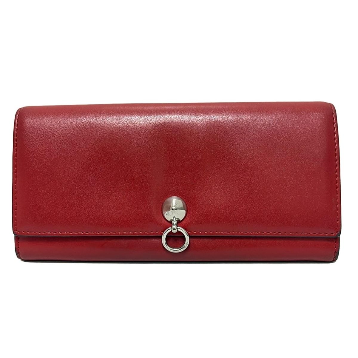 FENDI(フェンディ) 長財布 バイザウェイ 8M0251 レッド レザー - メルカリ