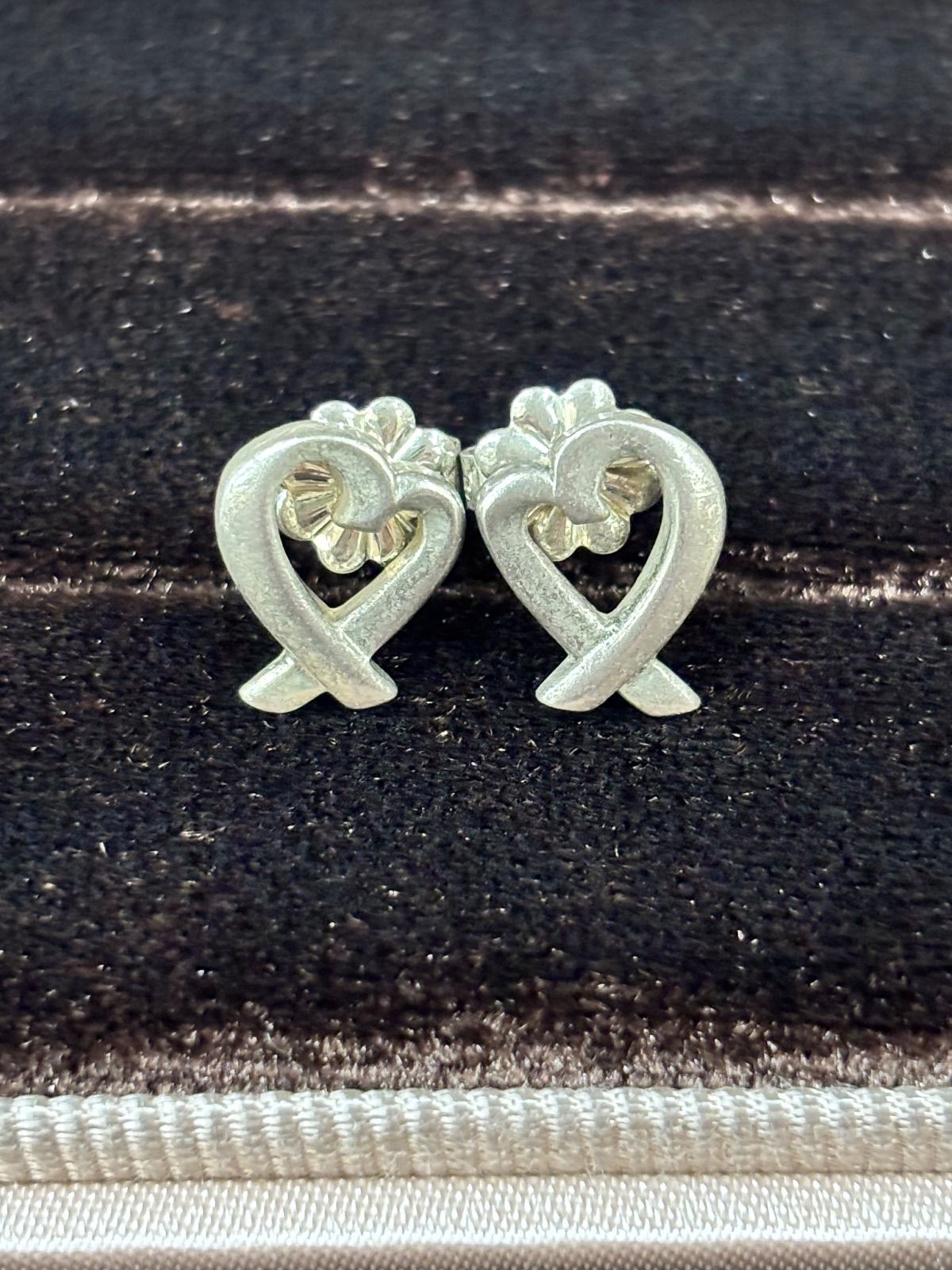 ◼︎ Tiffany&Co ティファニー ラビングハート ピアス A-693 - メルカリ