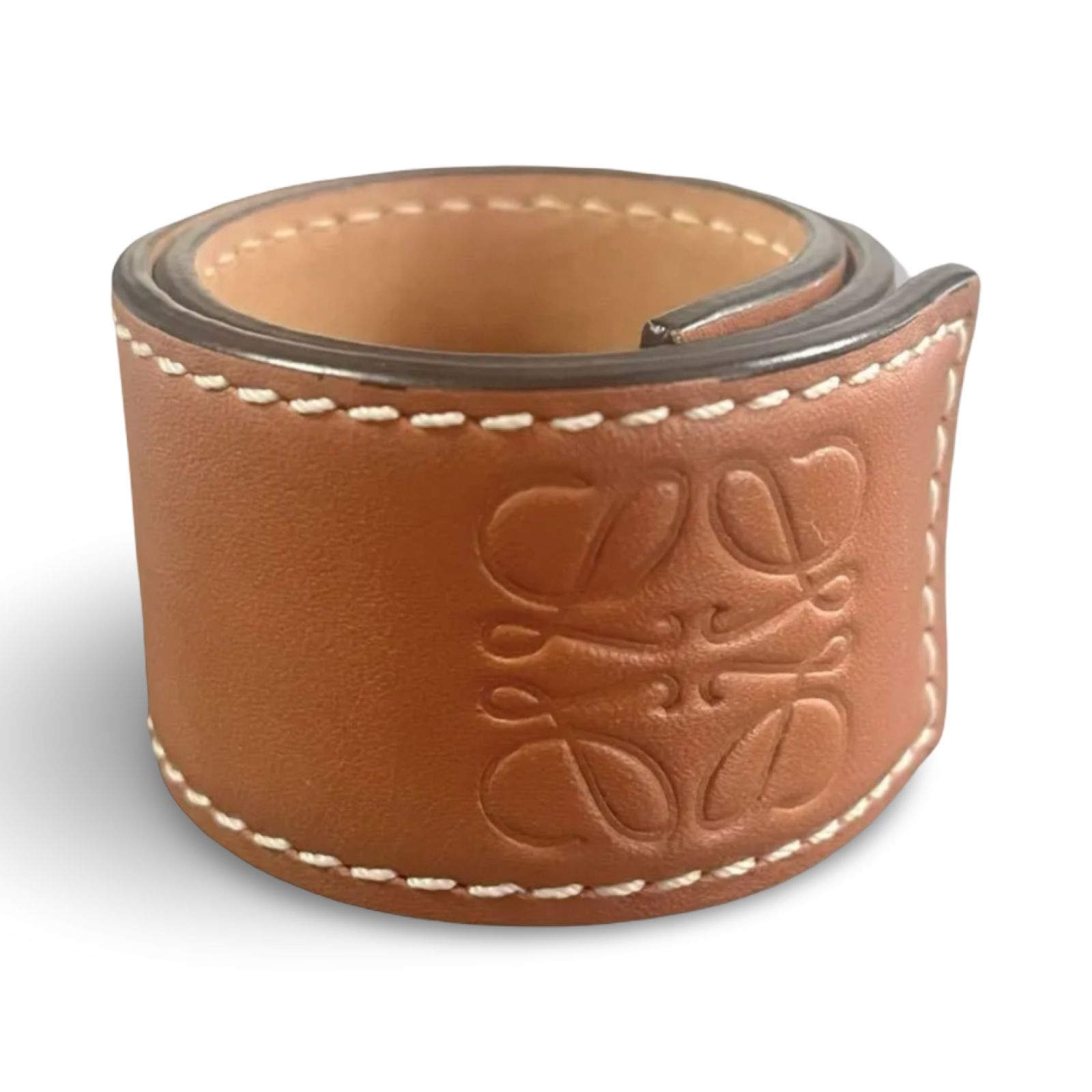 現行品 LOEWE ロエベ アナグラム スラップ ブレスレット スモール 