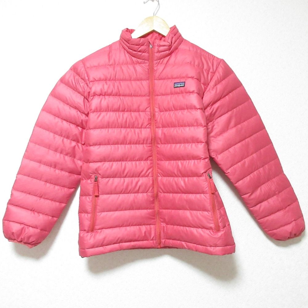 美品 patagonia パタゴニア Down Sweater キッズ ダウン セーター