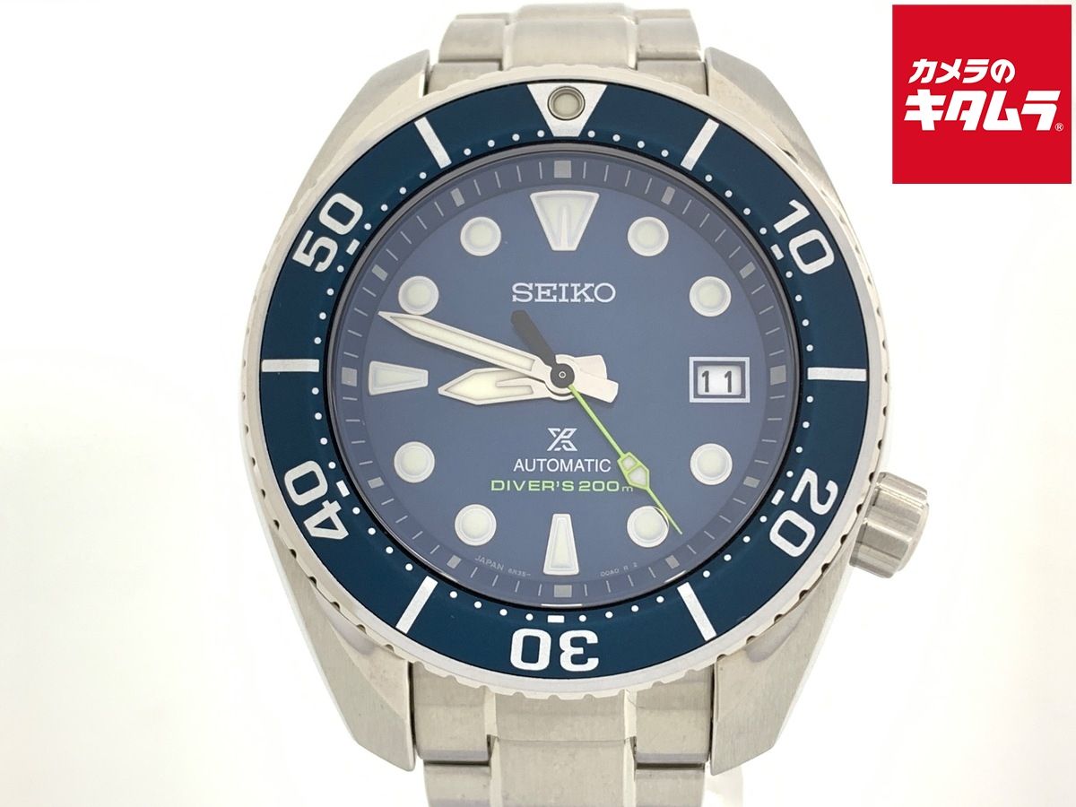 セイコー プロスペックス ブルー SBDC 113 6 R 35 00 G 0 ステンレススティール スモウジャパン 2020 1000本