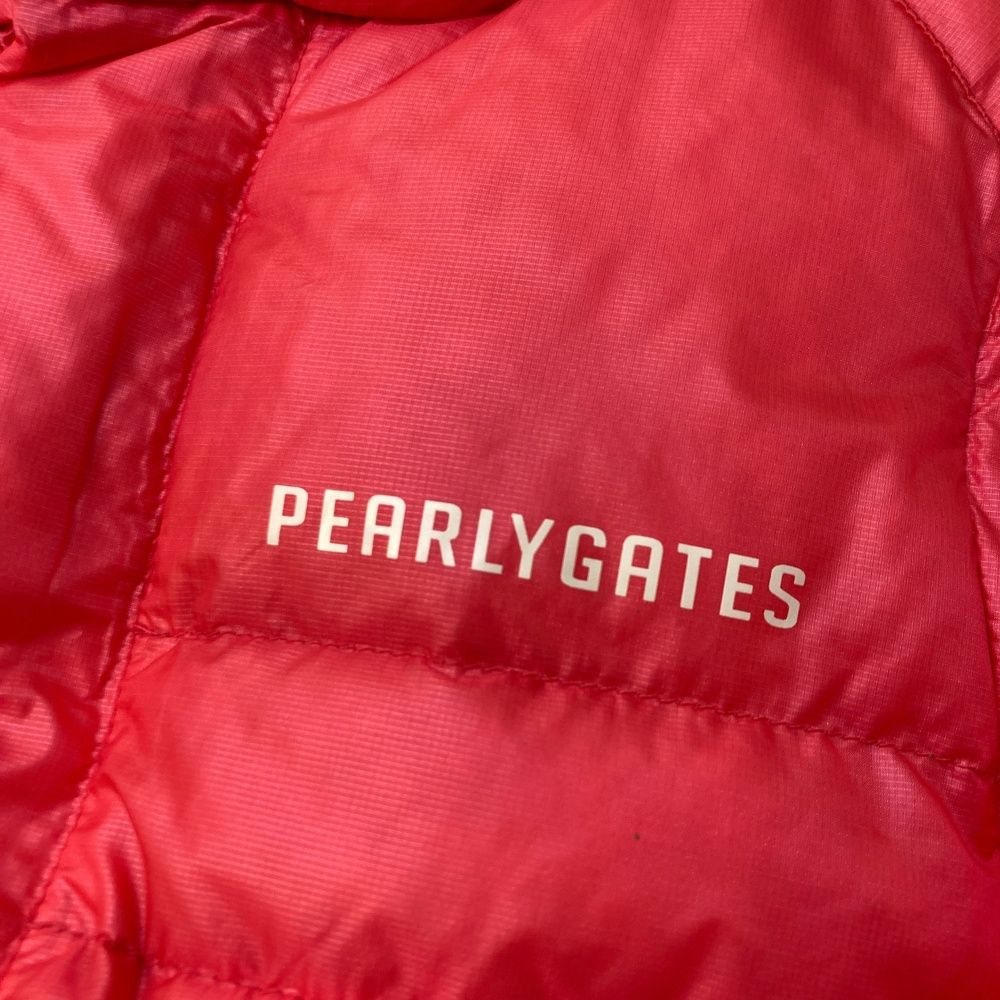 サイズ：1 PEARLY GATES パーリーゲイツ 2WAY ダウンジャケット ピンク