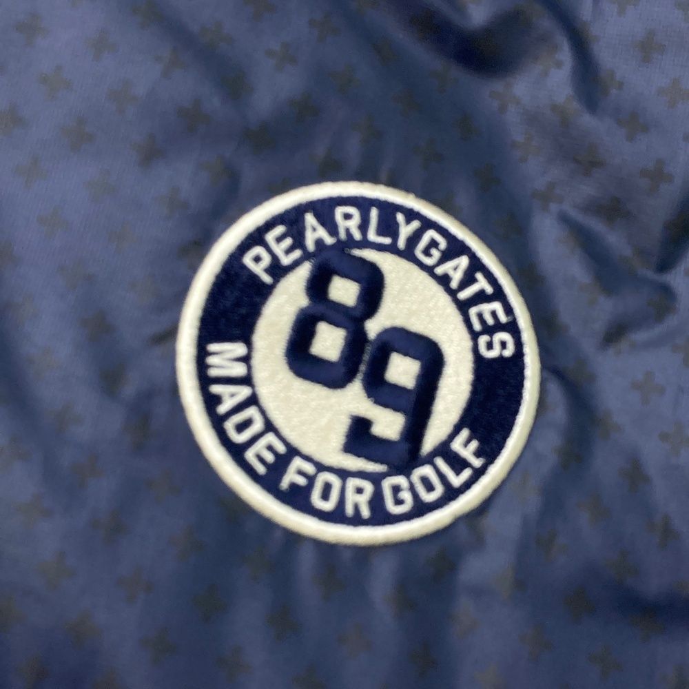 パーリーゲイツ　ダウンジャケット　ネイビー　5 PEARLY GATES（パーリーゲイツ） ダウンジャケット ネイビー×黒 一部