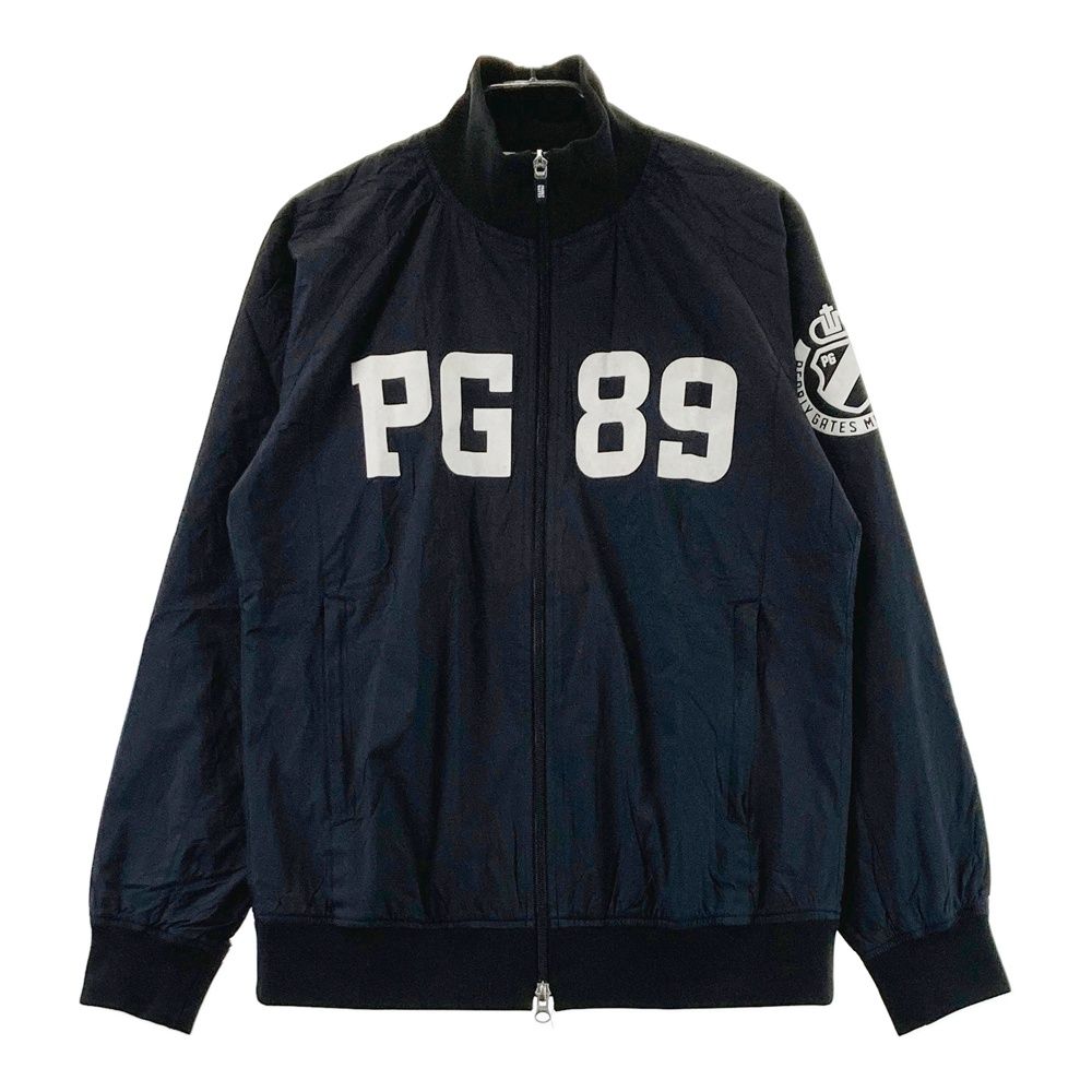 サイズ 1 PEARLY GATES パーリーゲイツ 蓄熱 ジップジャケット ネイビー系 ゴルフウェア レディース ストスト