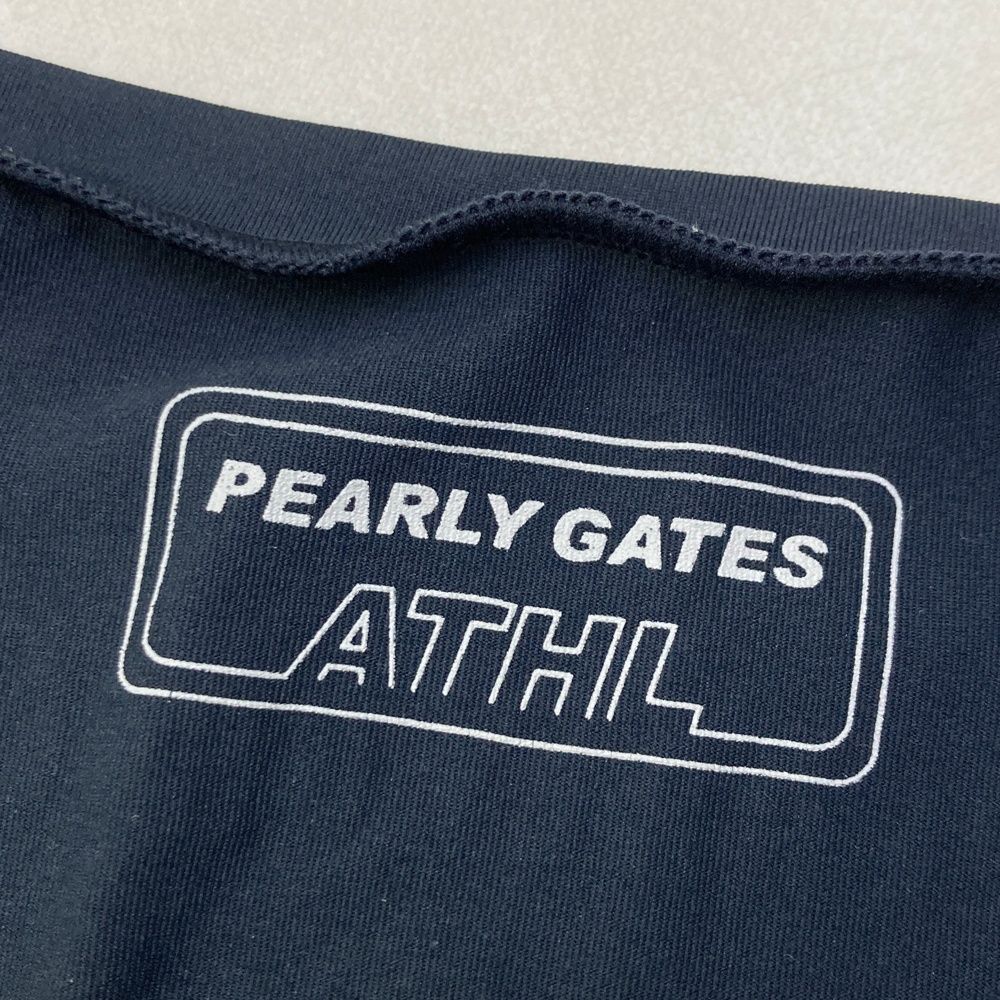PEARLYGATES ロングカットソー ネイビー サイズ5 インナー ゴルフ PEARLYGATES ロングカットソー ネイビー サイズ5 インナー ゴルフ