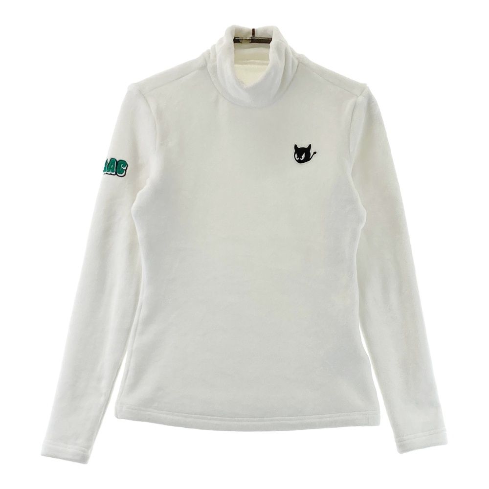 サイズ：1 WAAC ワック ボアフリース ハイネック長袖 Tシャツ ホワイト