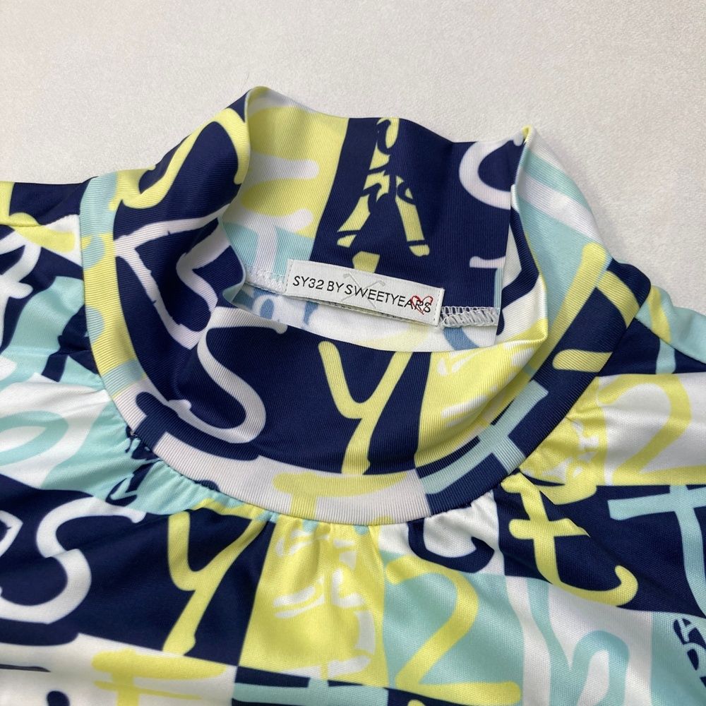 サイズ：M SY32 BY SWEET YEARS GOLF エスワイサーティトゥ ハイネック