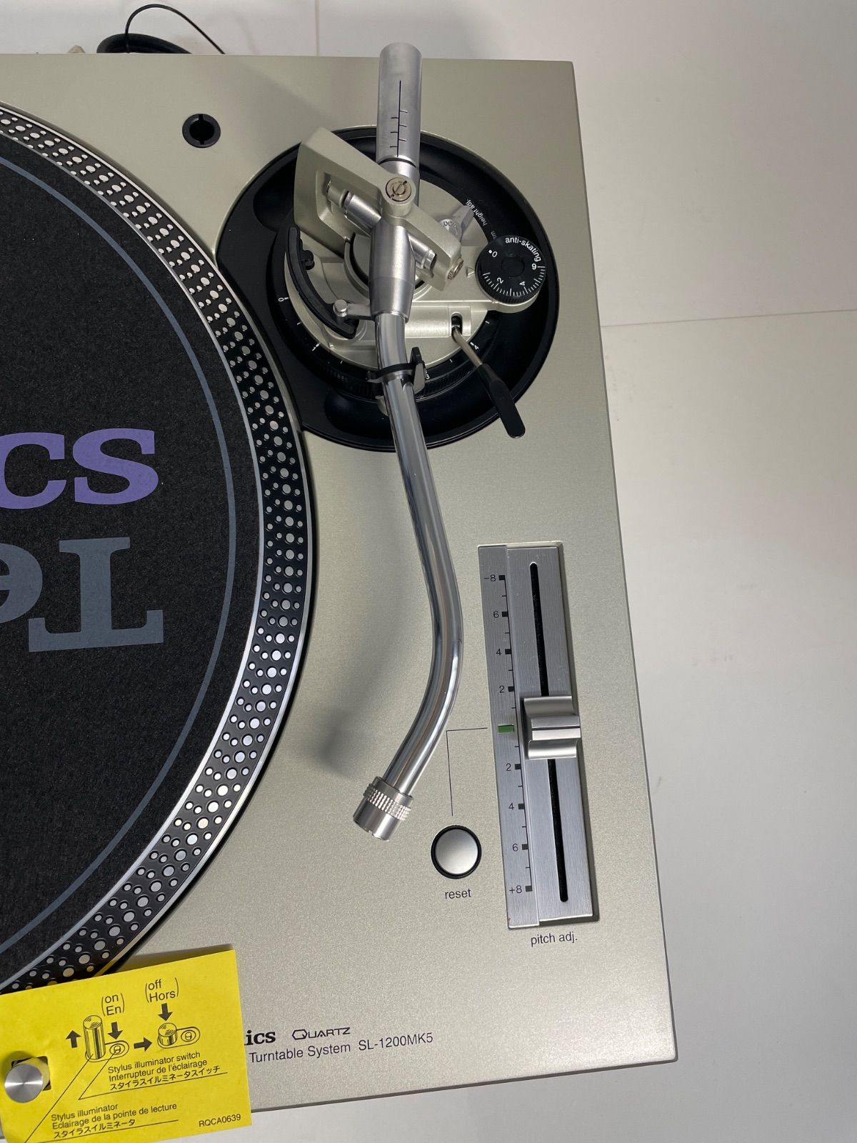 美品】 Technics テクニクス ダイレクト ドライブ SL-1200MK5 ターン