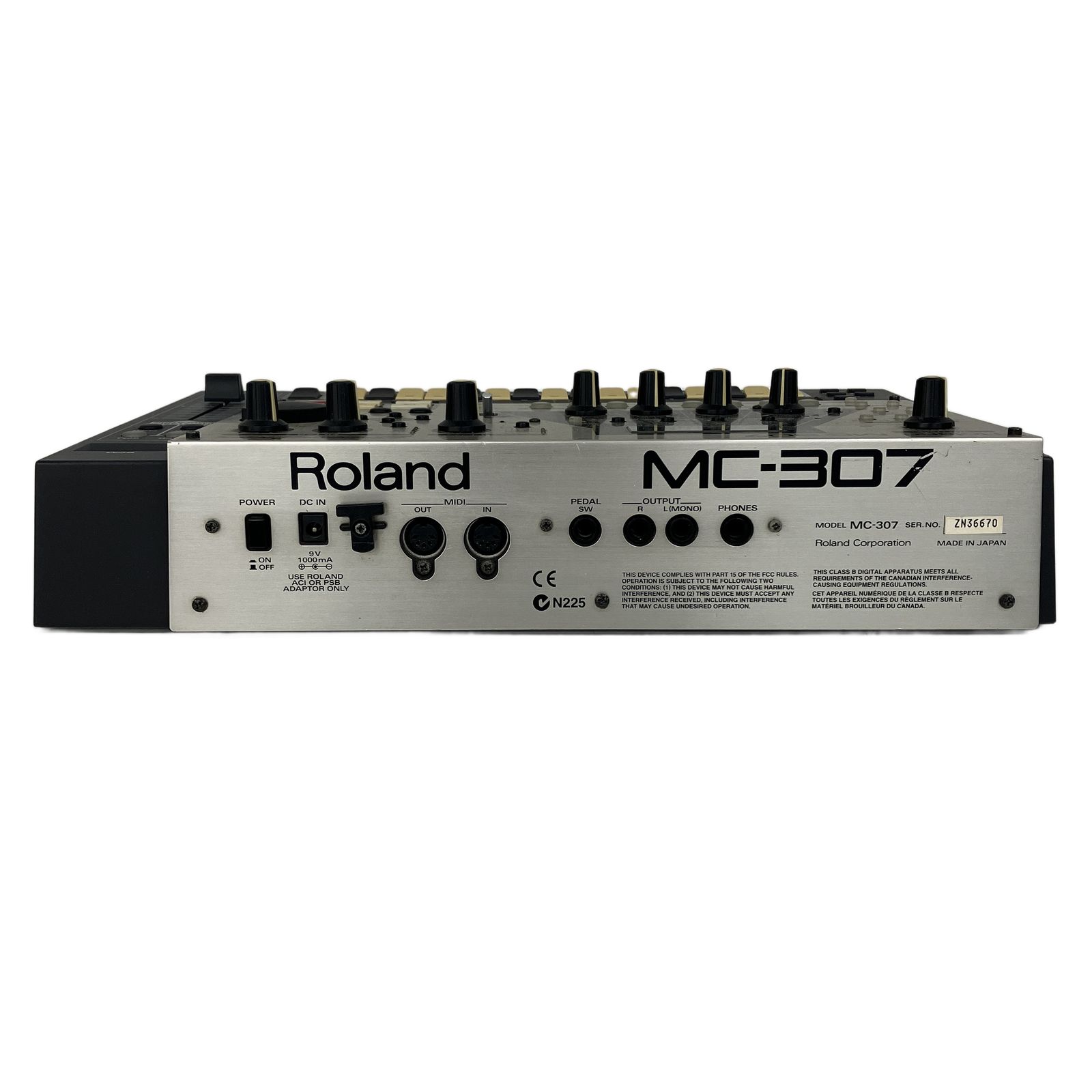 Roland MC-307 groovebox リズムマシン シーケンサー ローランド DTM