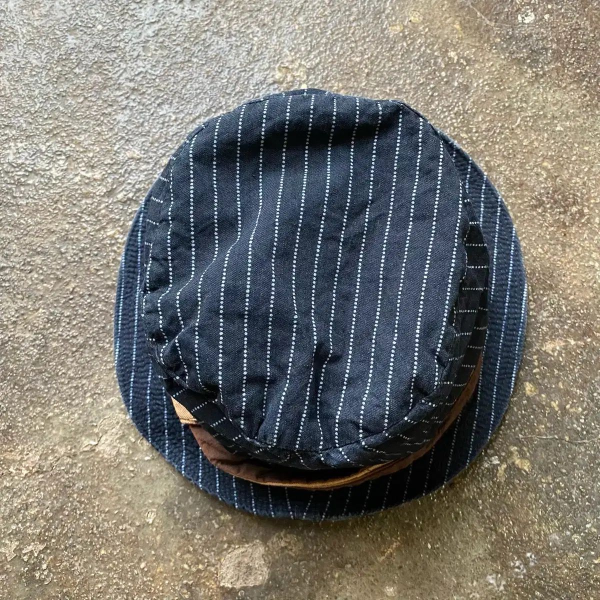 【KAPITAL】ヴィンテージ加工　ハット　size1 KAPITAL】ヴィンテージ加工 ハット size1