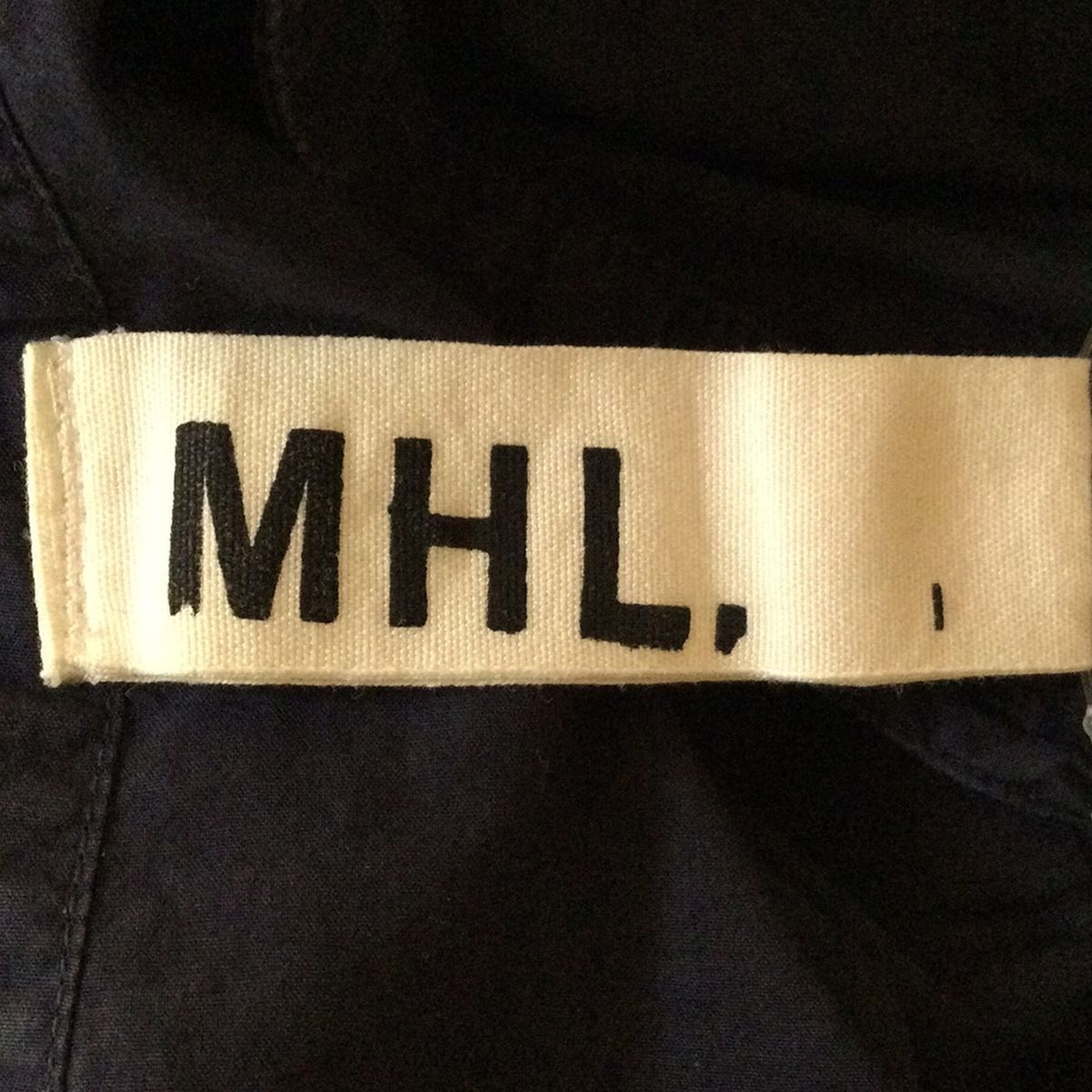  MHL. エムエイチエル 半袖シャツブラウス サイズ1 S レディース - ダークネイビー 半袖 シャツ ブラウス