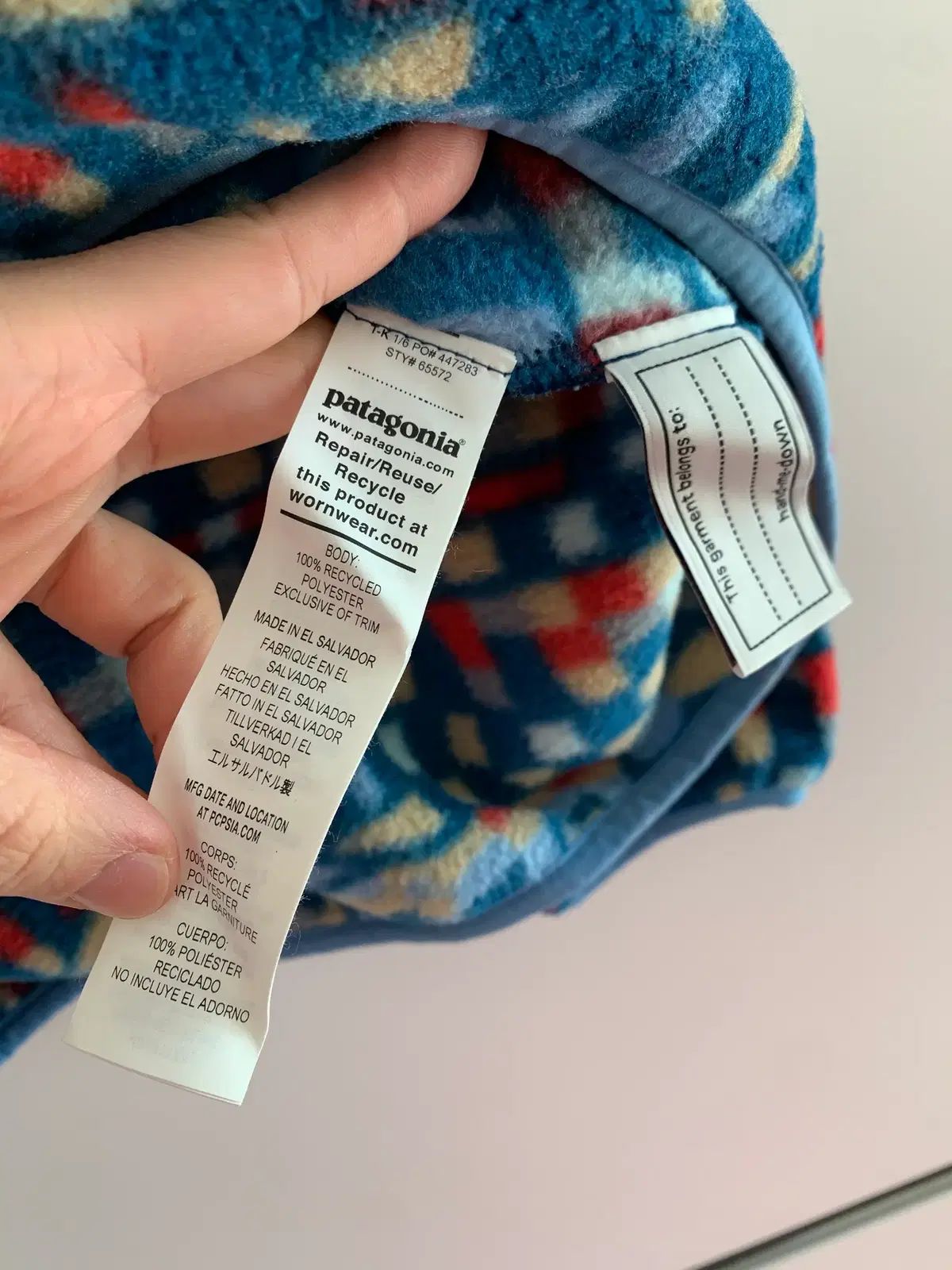 スナップT フリース