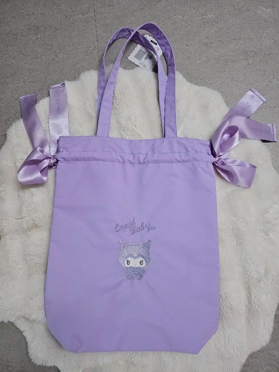 クロミキューピーベイビーラベンダー トートバッグ Sanrioバッグ