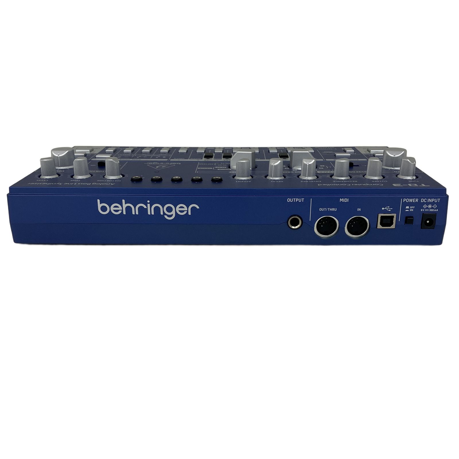 BEHRINGER TD-3-BU アナログ ベースライン シンセサイザー ブルー 青