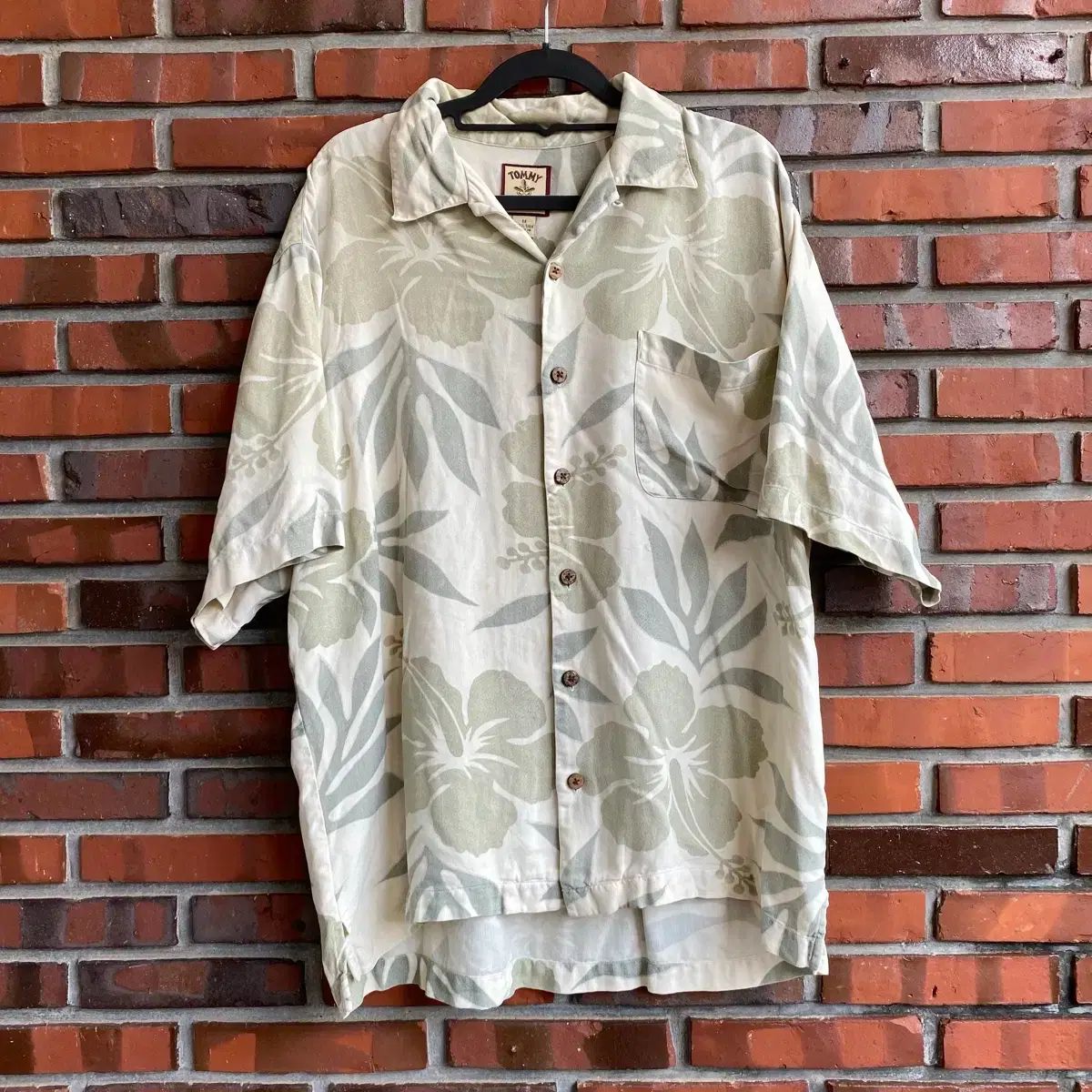 (M) ヴィンテージハワイアン半袖シャツ