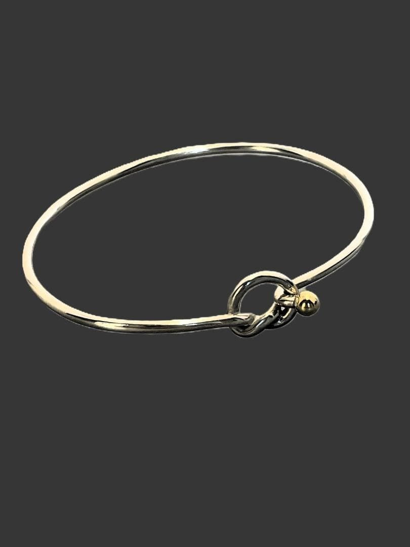 【美品】Tiffany ティファニー ラブノット ブレスレット 925/750 美品】Tiffany ティファニー ラブノット ブレスレット 925/750