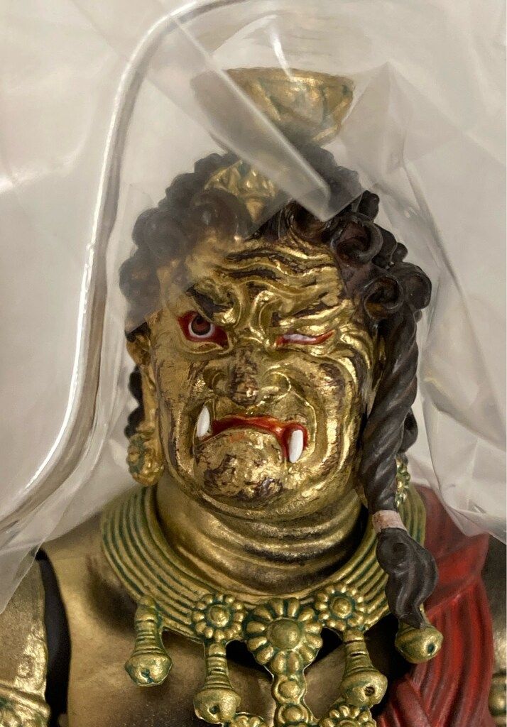 自在置物 不動 明王 フィギュア 海洋堂 不動明王 黄不動 新品未開封