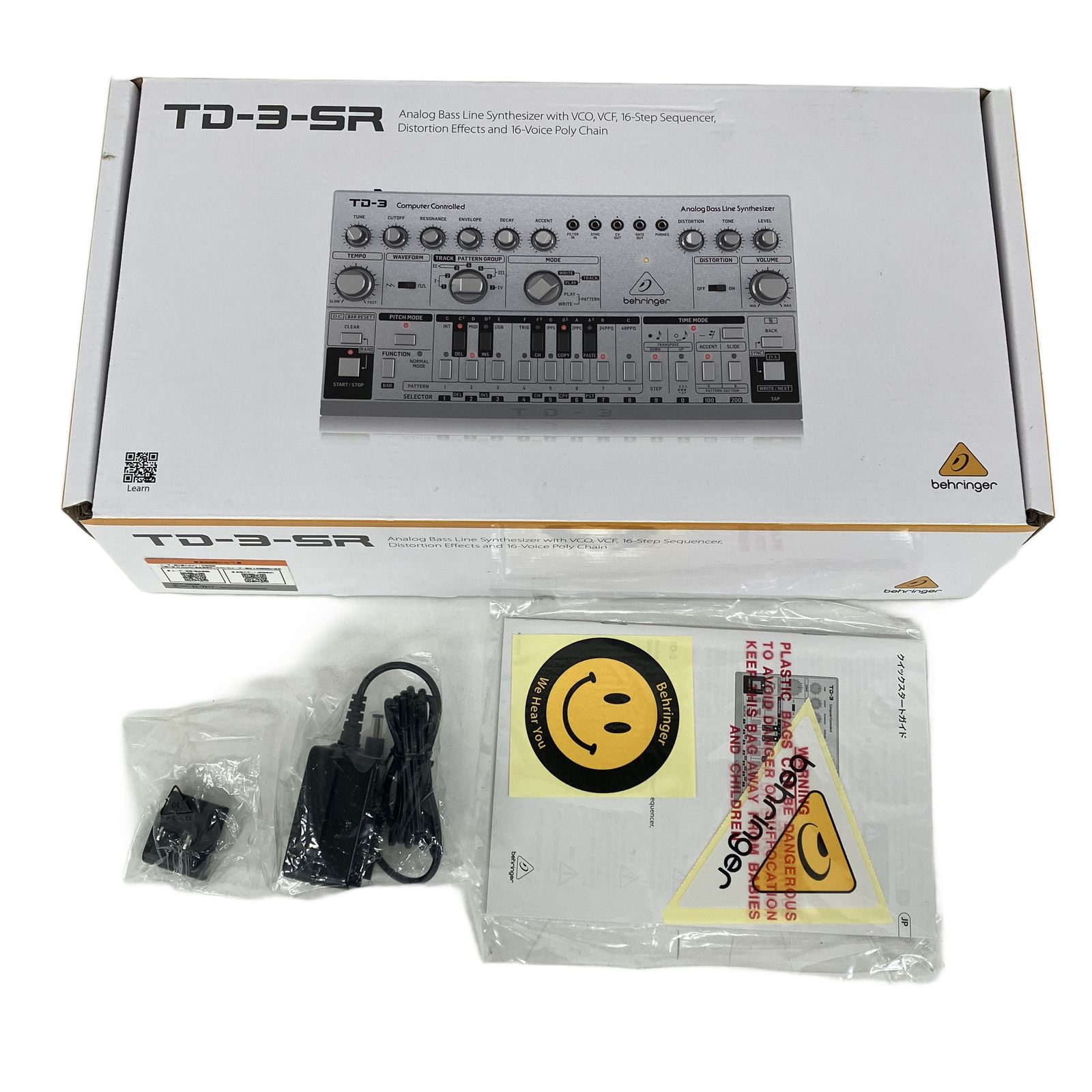 BEHRINGER TD-3-SR アナログ ベースライン シンセサイザー ベリンガー
