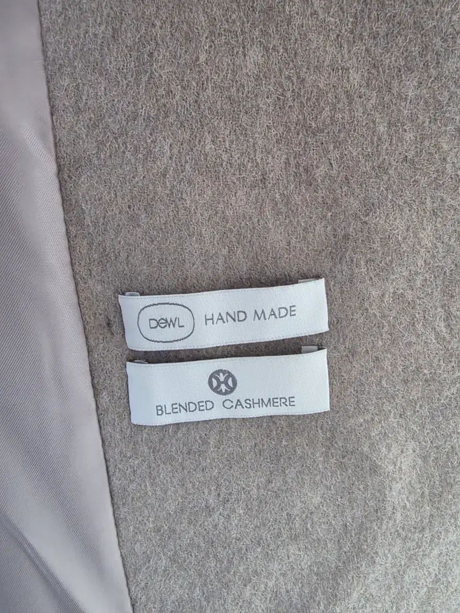  DEWL カシミア ハンドメイド ロングコート ロングコート ジャケット アウター
