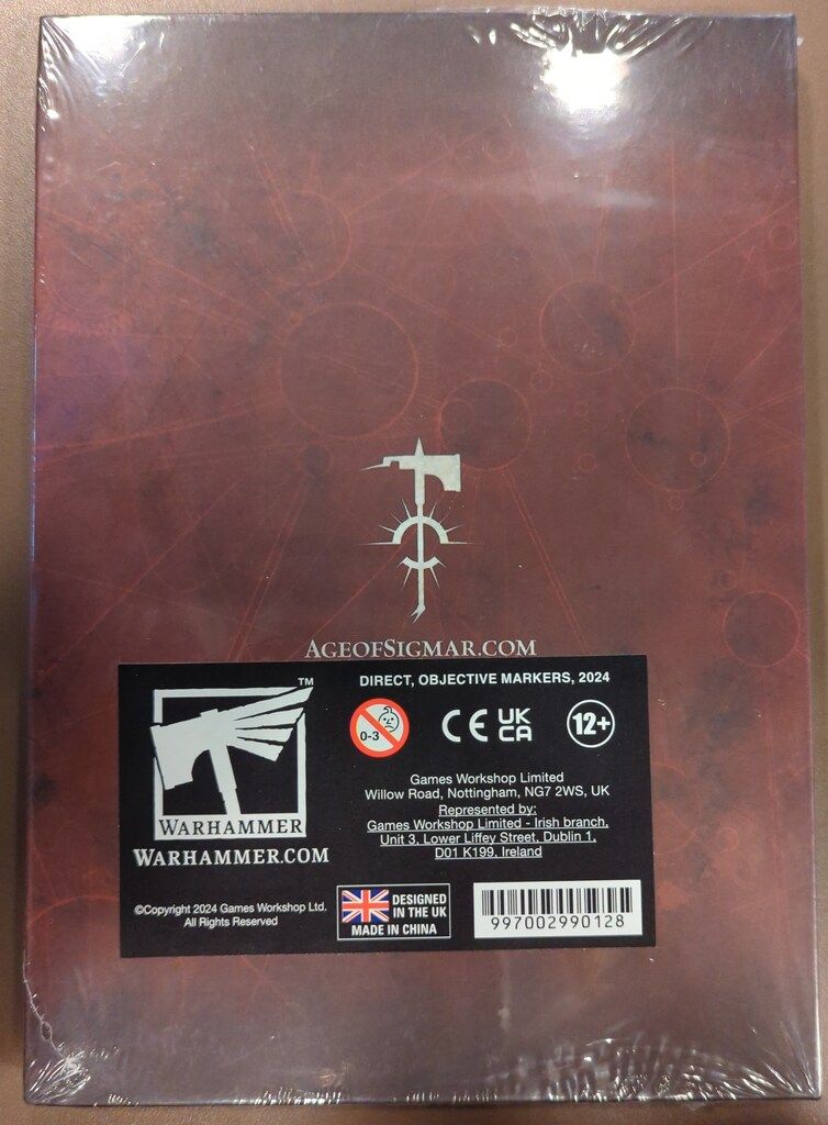 未開封》 GAMES WORKSHOP WARHAMMER AGE OF SIGMAR Objective Markers