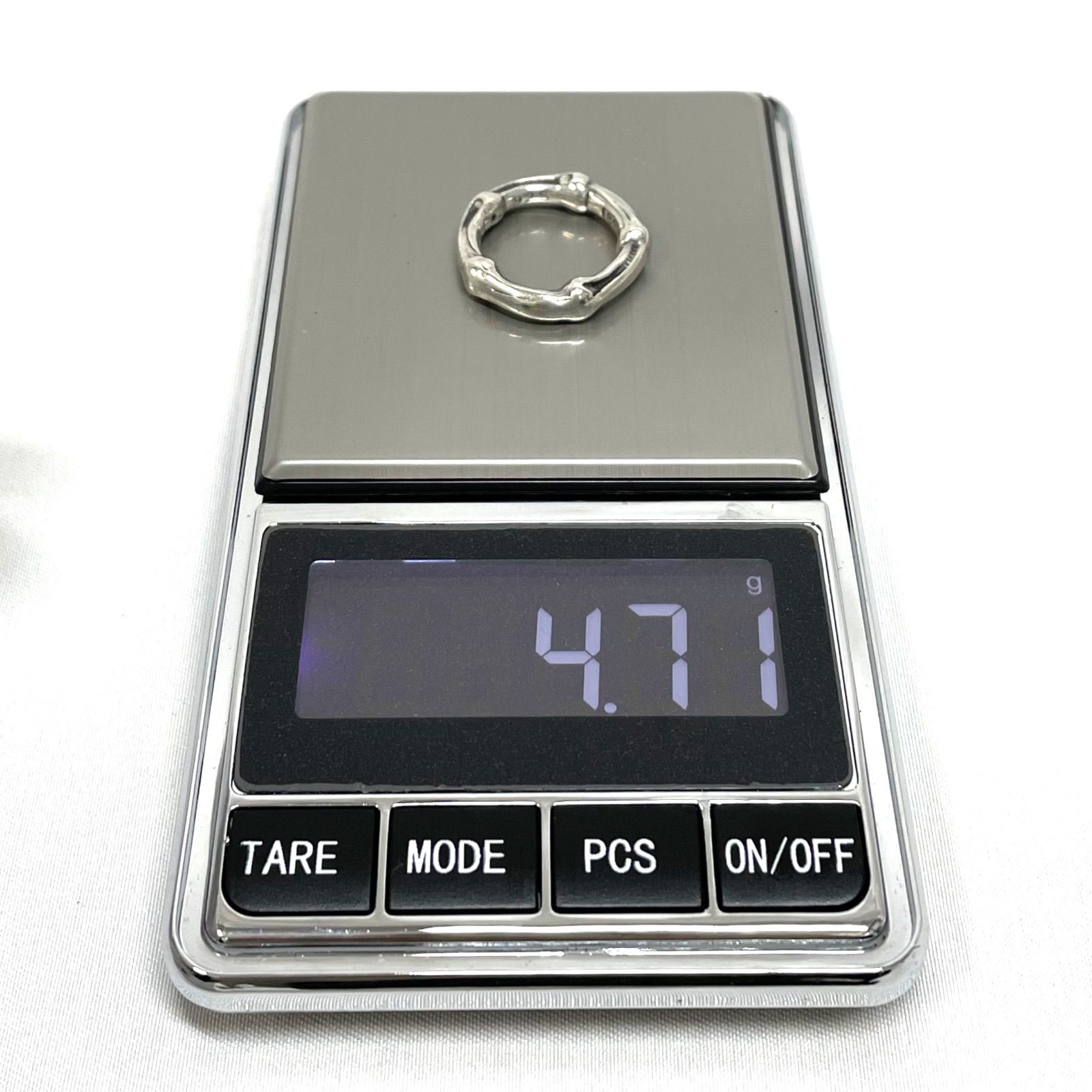 Bランク】 Tiffany ティファニー バンブー リング 925 シルバー