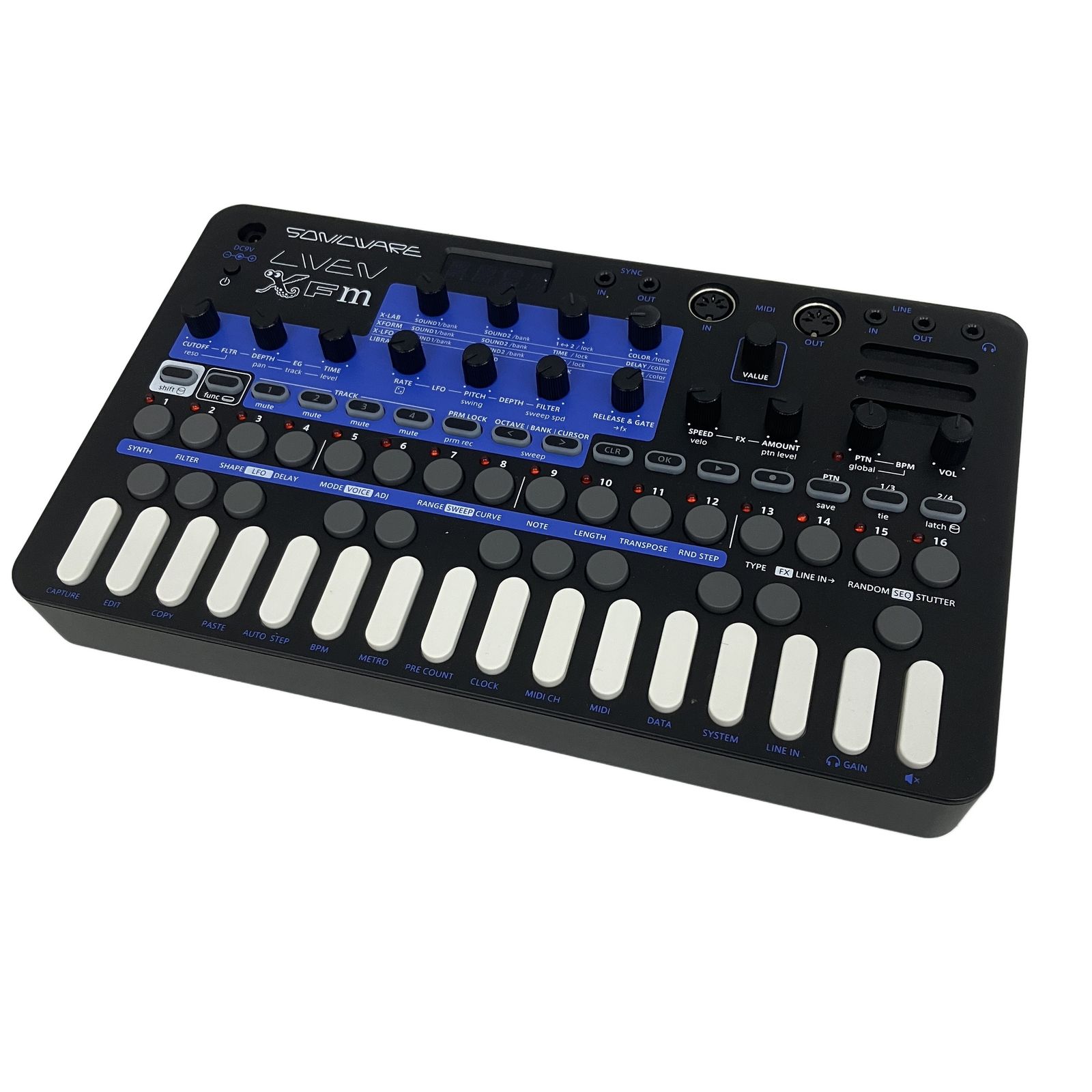 LVN 020 LIVEN Lofi 6 リズムマシン シンセサイザー DTM 楽器