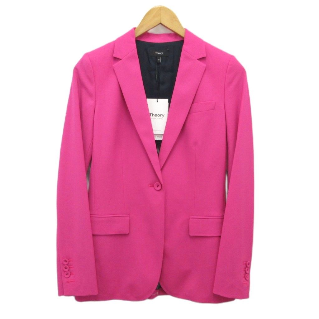 セオリー Theory タグ付き テーラードジャケット ブレザー 1B ウール