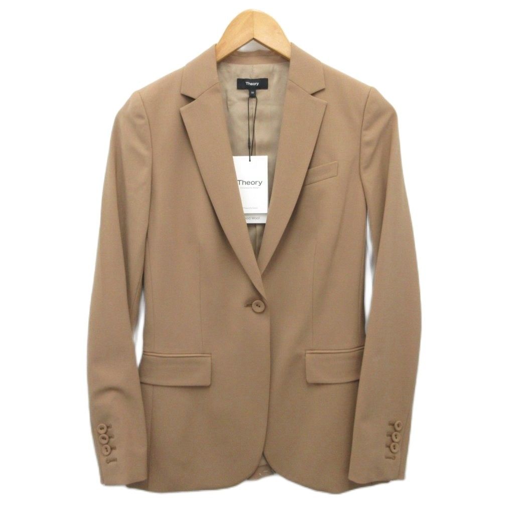 セオリー Theory タグ付き テーラードジャケット ブレザー 1B ウール