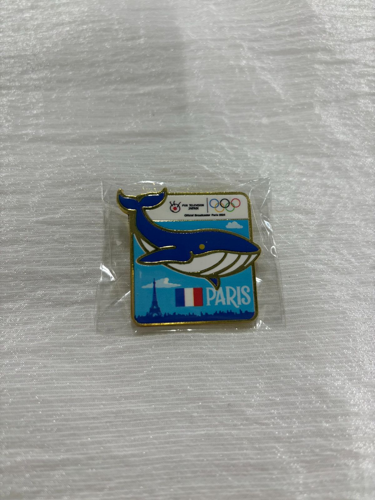 MR 01716 パリオリンピック メディアピン フジテレビ