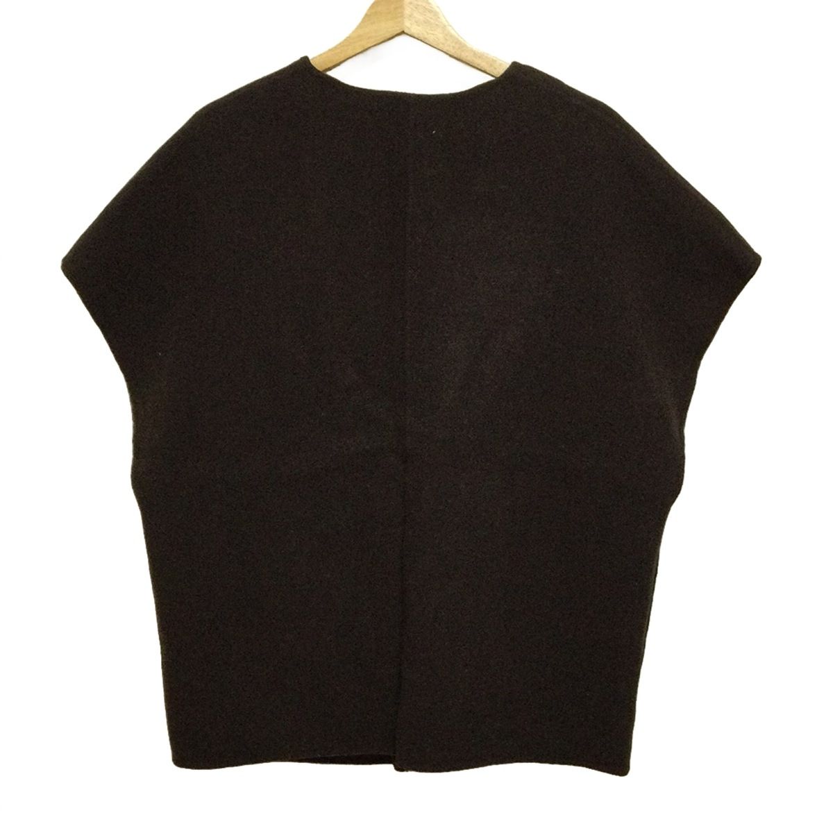 Curensology カレンソロジー ベスト サイズF レディース - ダークブラウン MANTECO