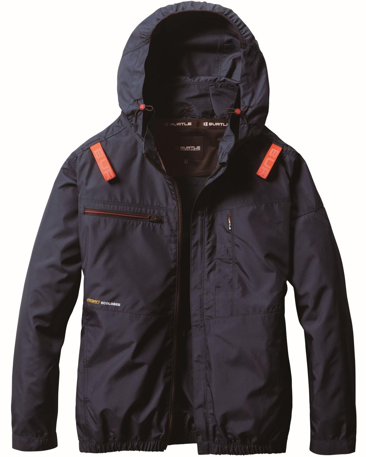 BURTLE バートル エアークラフトブルゾン ユニセックス 春夏用 ネイビー AC 2051 3 XXL 2 XL