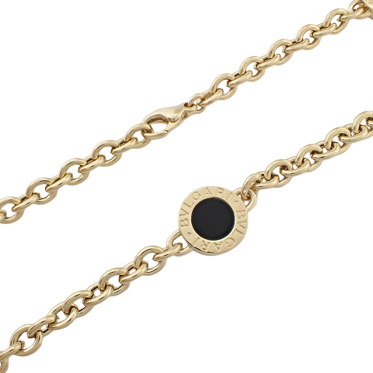 BVLGARI(ブルガリ) ブルガリブルガリ ロングネックレス オニキス