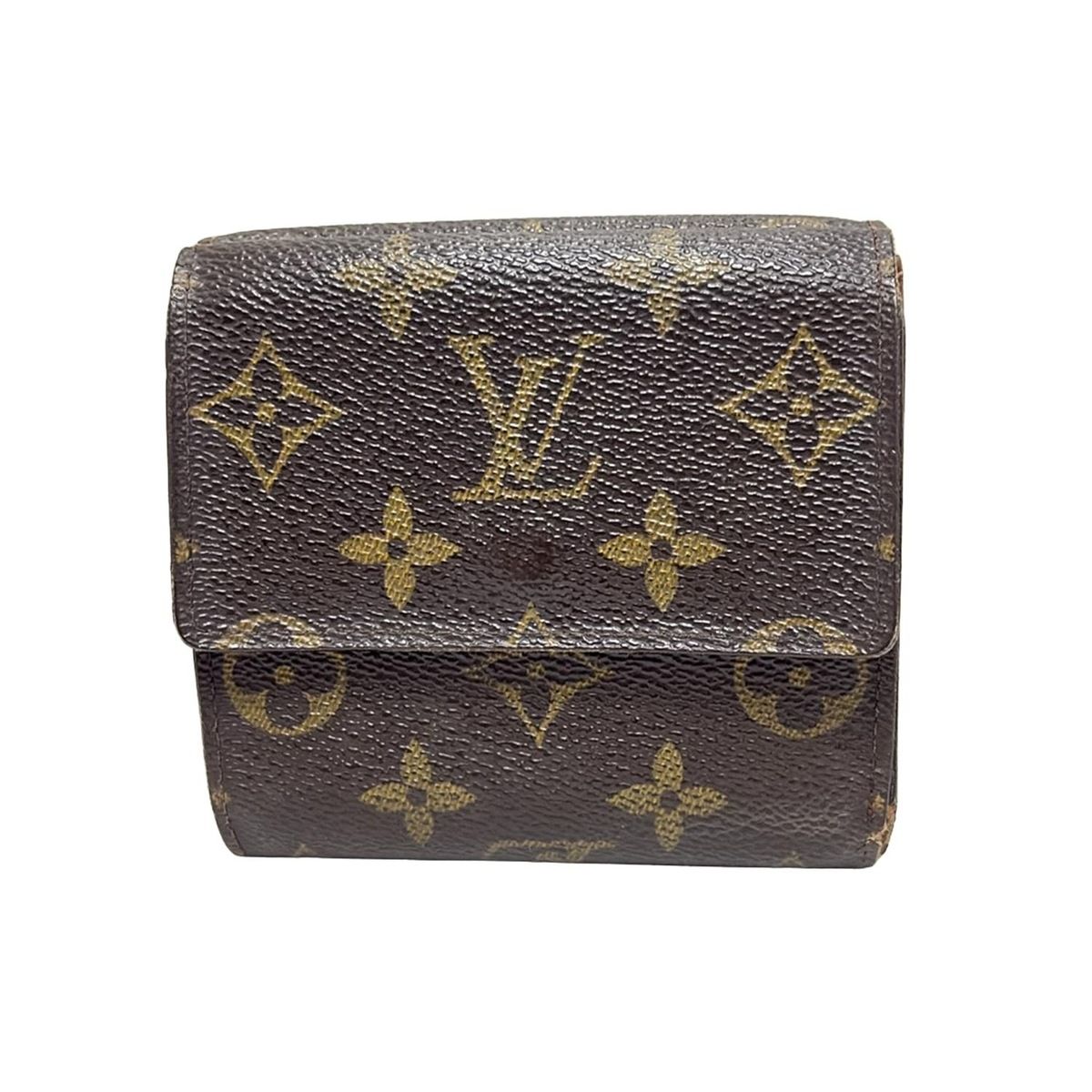 LOUIS VUITTON(ルイヴィトン) Wホック財布 モノグラム ポルトモネビエ
