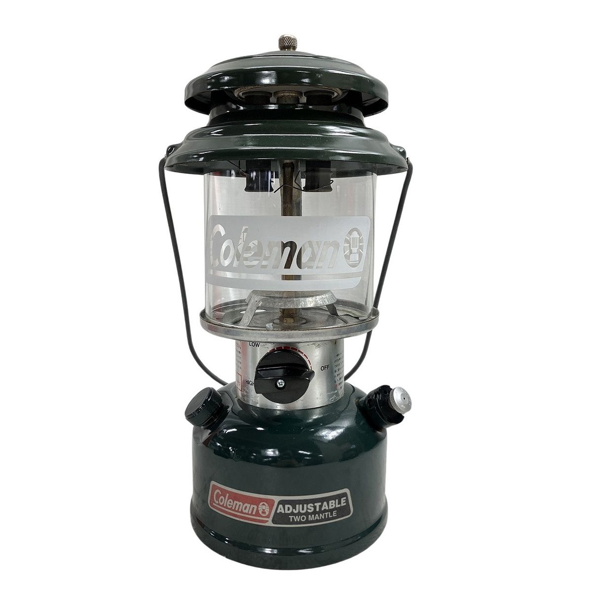 Coleman 286-288 ADJUSTABLE TWO MANTLE ホワイトガソリン ワン
