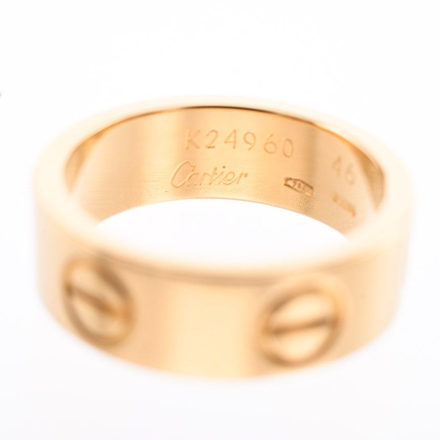 CARTIER カルティエ リング ラブリング B4084646 - メルカリ
