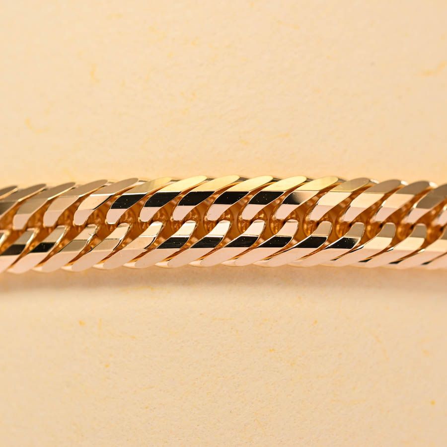 no-brand ノンブランドジュエリー ブレスレット 喜平ブレスレット 12面トリプル 10.1 g