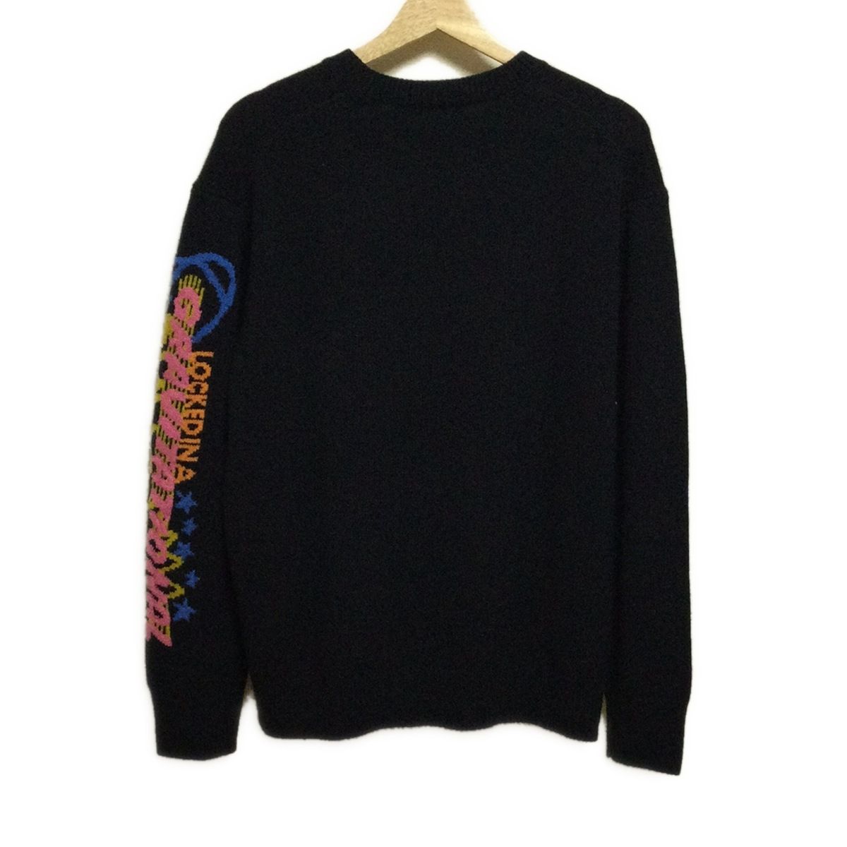 COACH コーチ 長袖セーター サイズS レディース - ダークネイビー×ブルー×マルチ クルーネック ロボット