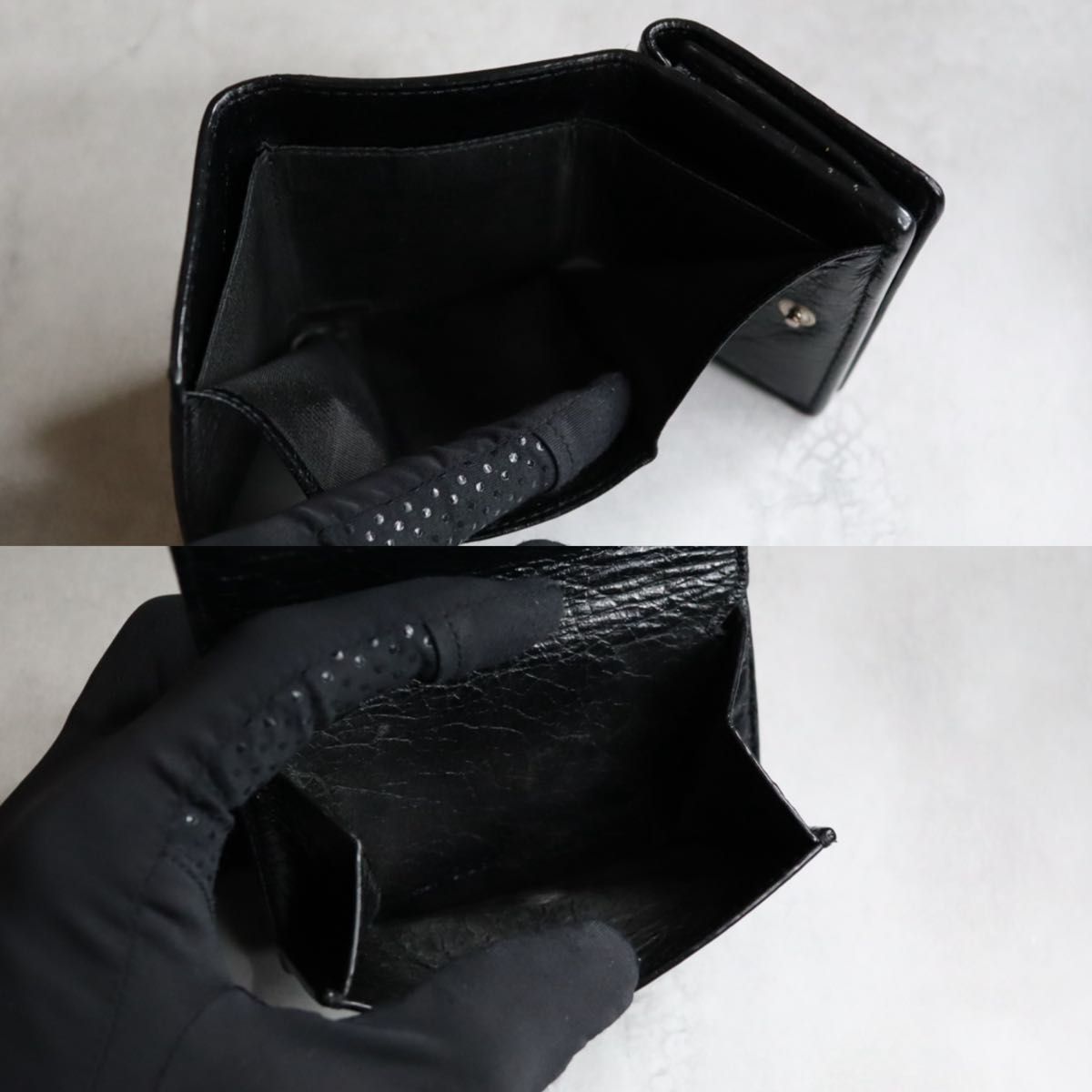 BALENCIAGA バレンシアガ / グラフィティミニウォレット 三つ折り財布