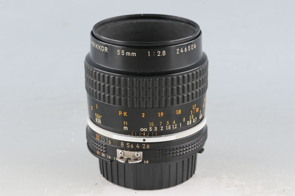Nikon Micro Nikkor 55 mm F 2 8 Ais Lens 61249 A 4