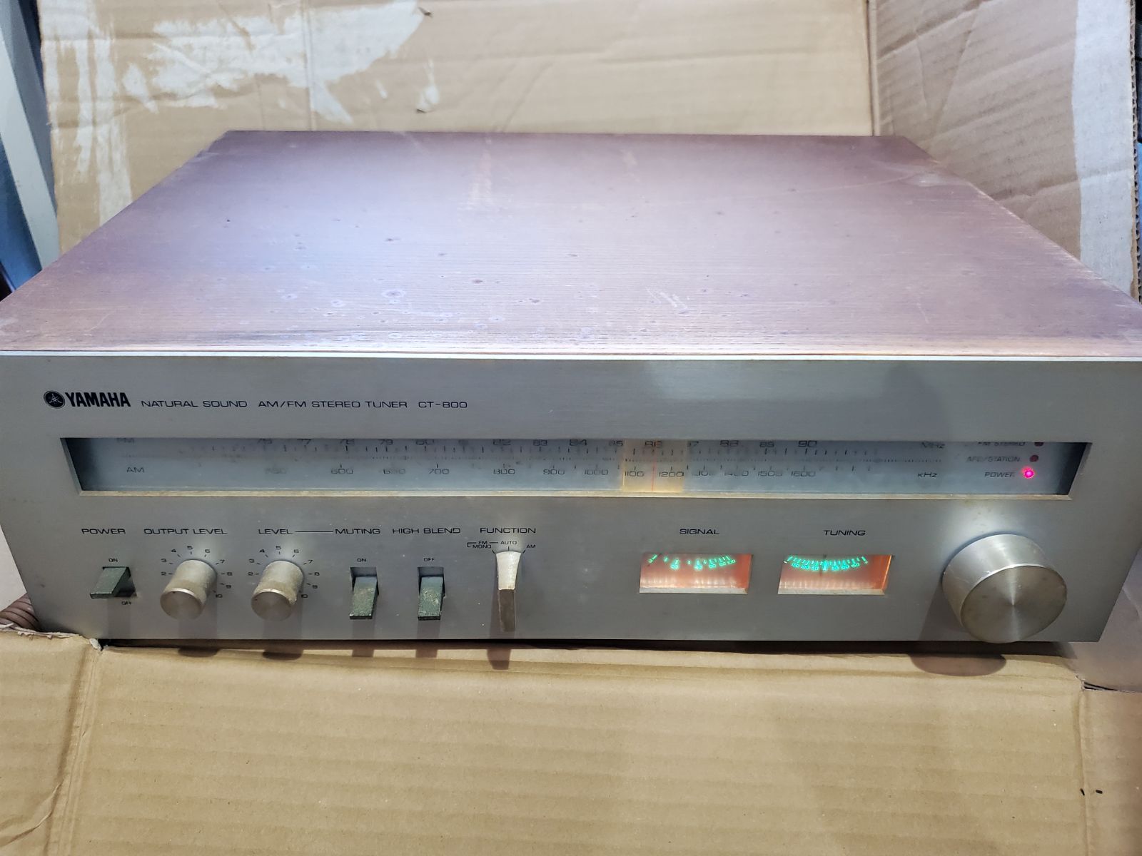 ジャンク YAMAHA CT-800 ステレオチューナー - メルカリ
