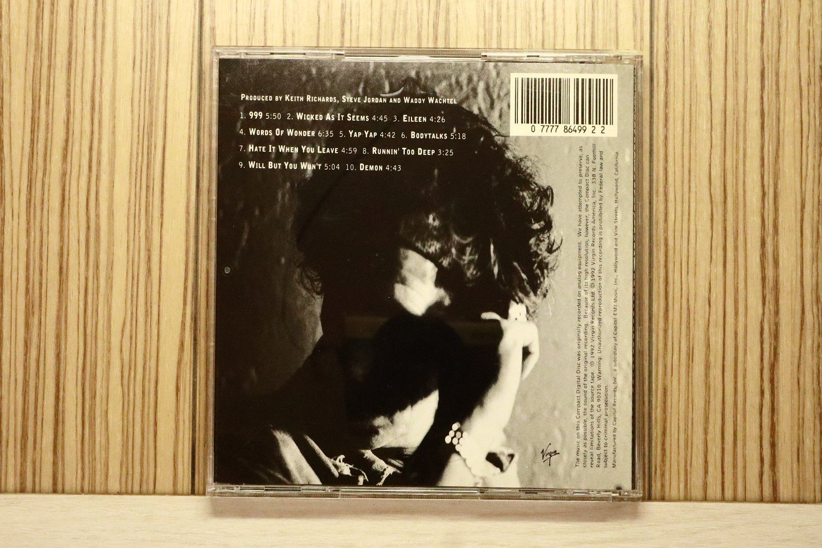 中古CD☆キース・リチャーズ/KEITH RICHARDS□ Main Offender
