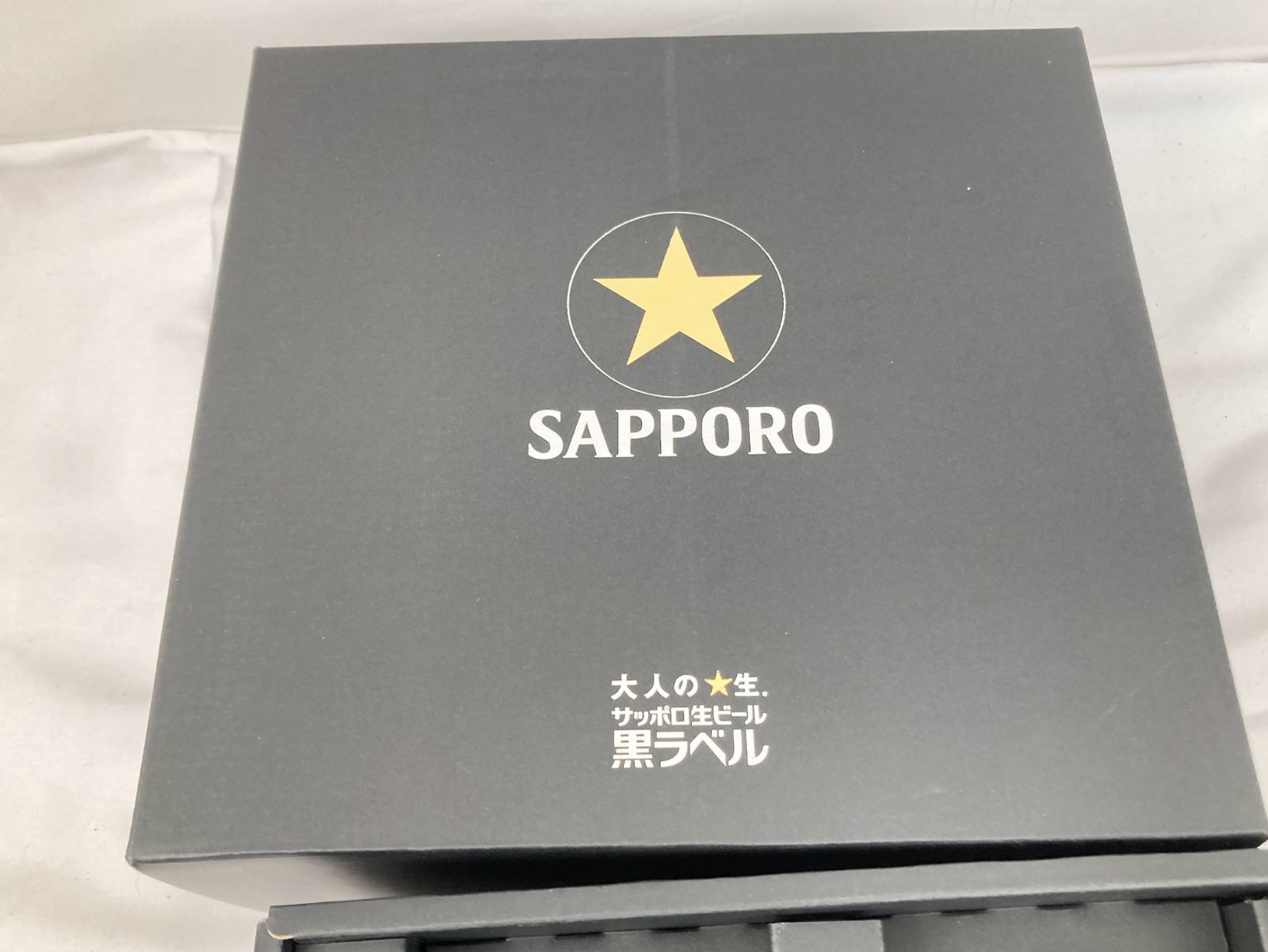 開封品 SAPPORO タンブラー セット 黒グラデーション